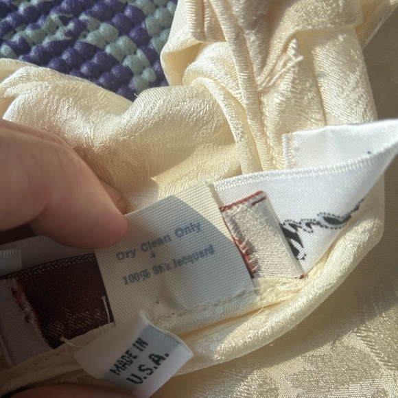 Vintage Lillie Rubin x Capriccio by Digna 80’s Silk Gown USA Made Wedding 8 - Picture 2 of 16